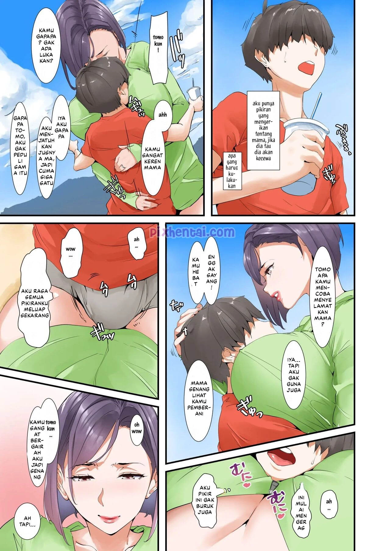 Komik hentai xxx manga sex bokep Taking a Break From Being a Mother to Have Sex With My Son 8